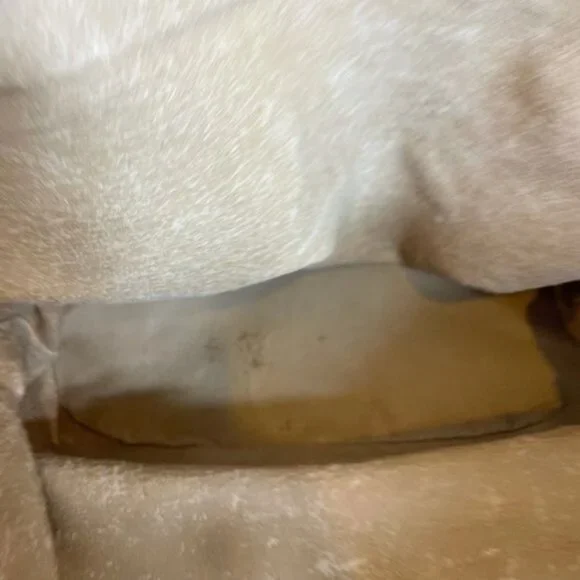 Gucci Vintage Trapezoid Canvas Logo Monogram Tan Gold Leather Tote Bag - Picture 9 of 15